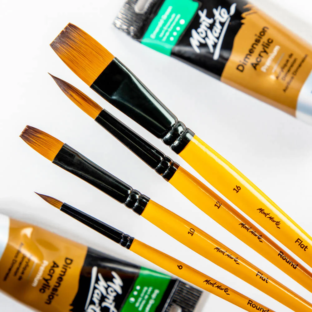 Acrylic Brushes Signature 4pc - Image 2