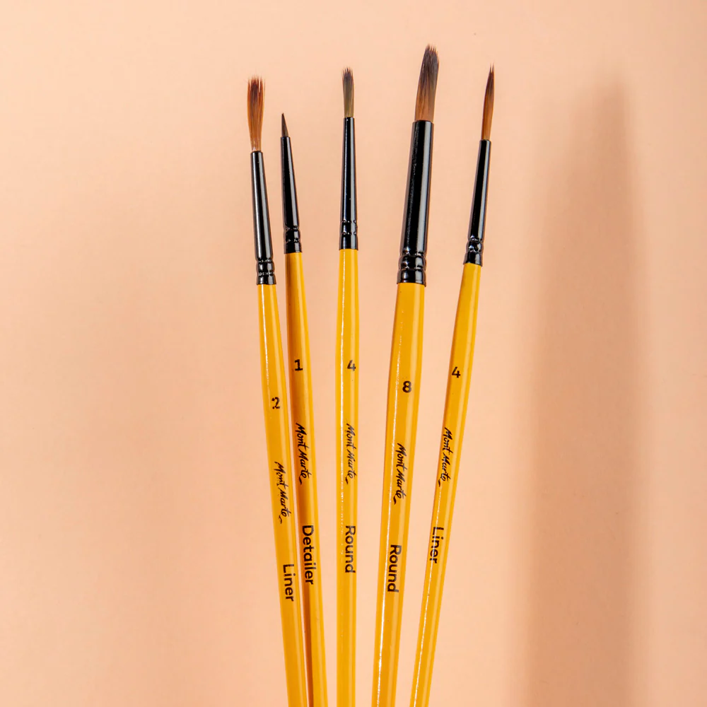 Acrylic Brushes Signature 6pc - Image 5