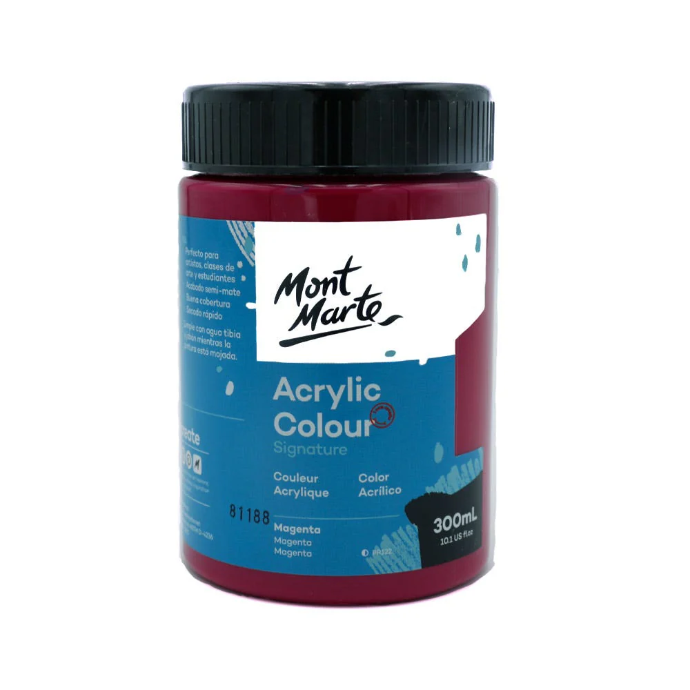 Acrylic Colour Paint Signature 300ml - Magenta