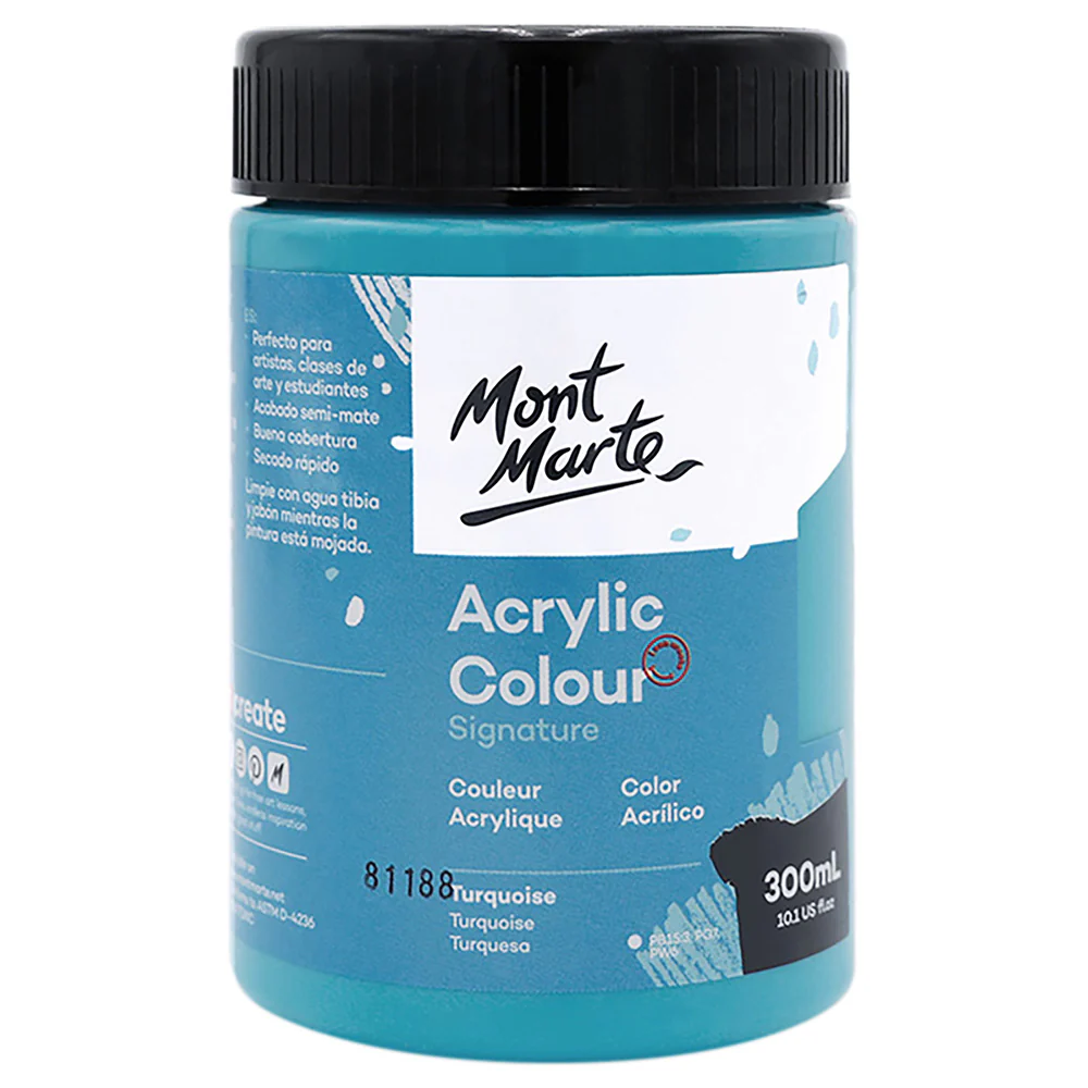 Acrylic Colour Paint Signature 300ml - Turquoise