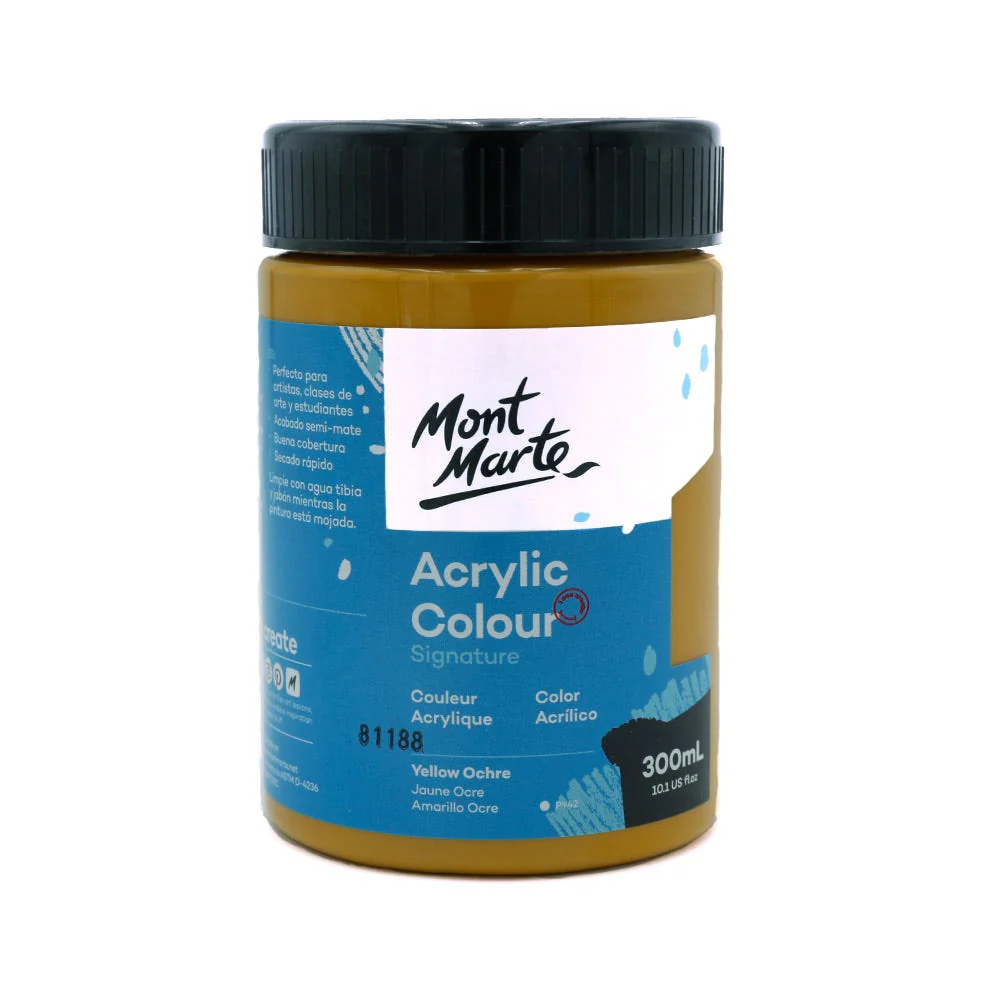 Acrylic Colour Paint Signature 300ml - Yellow Ochre
