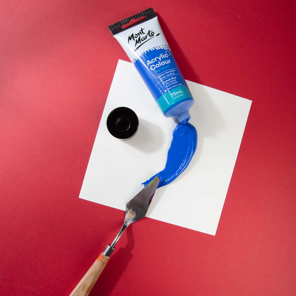 Acrylic Colour Paint Signature 75ml - Cobalt Blue - Image 2