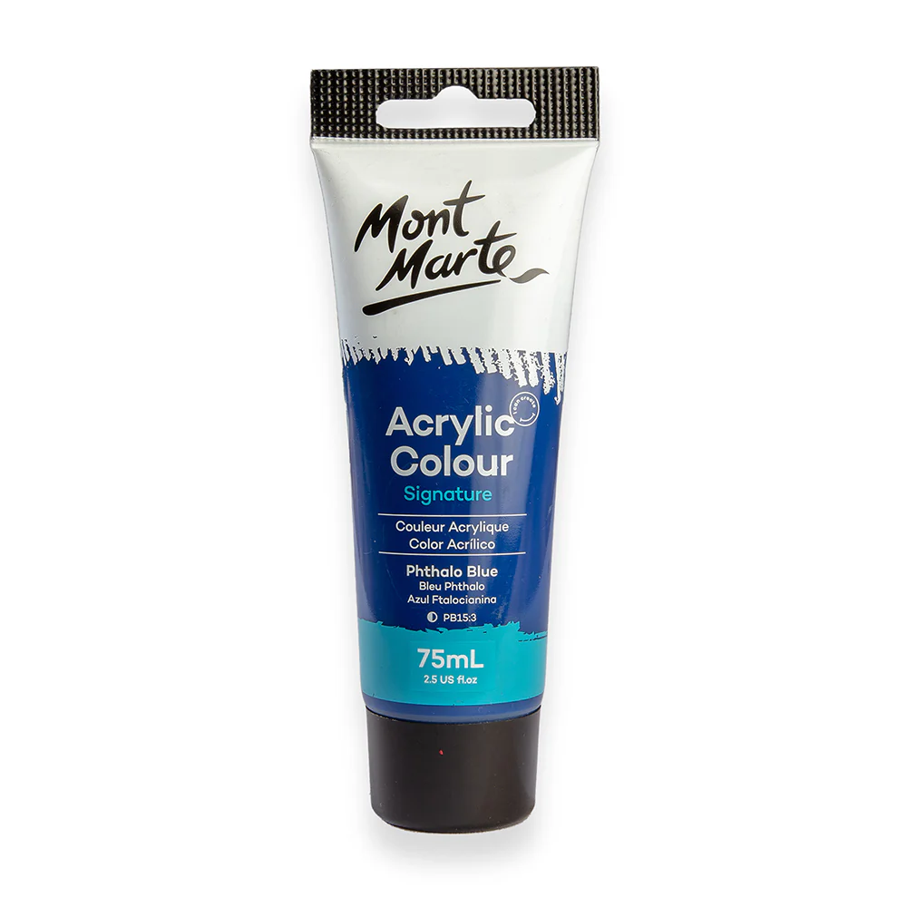 Acrylic Colour Paint Signature 75ml - Phthalo Blue