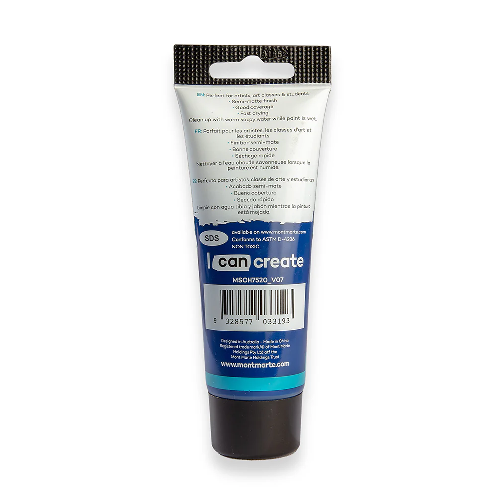 Acrylic Colour Paint Signature 75ml - Phthalo Blue - Image 4