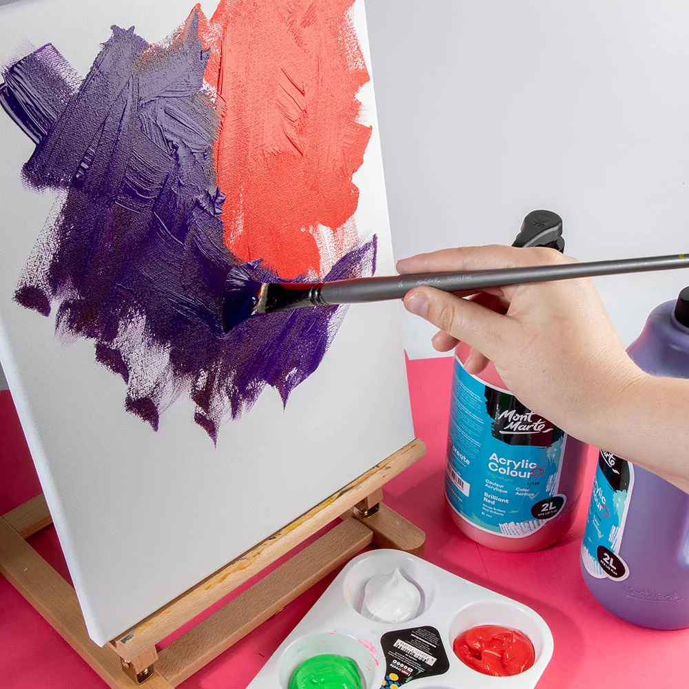 Acrylic Colour Paint Signature 2L Bottle with Pump – Cerulean Blue - Image 11