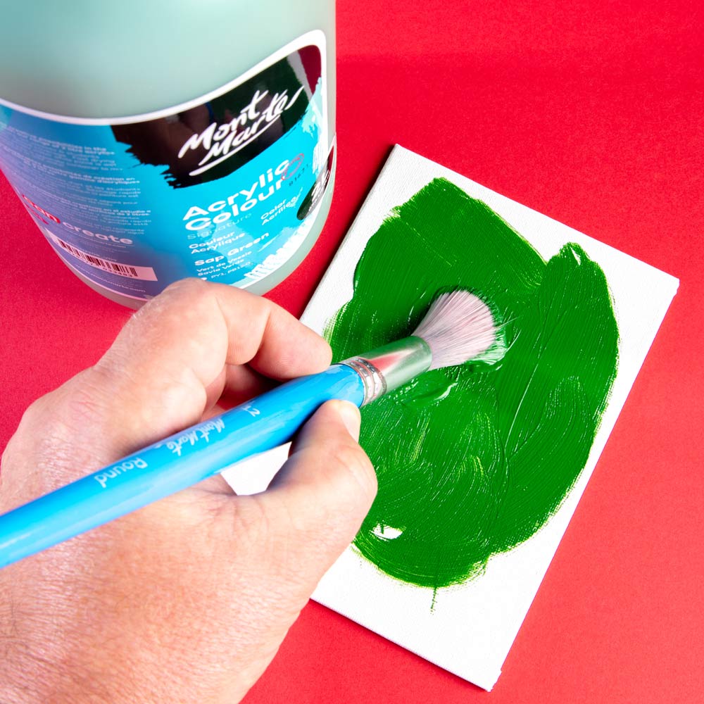 Acrylic Colour Paint Signature 2L Bottle with Pump – Sap Green - Image 8