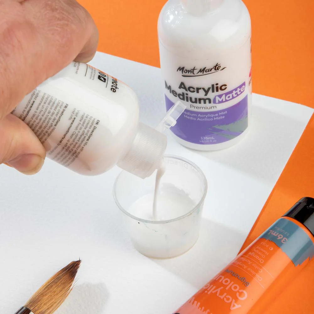Acrylic Medium Premium - Matte 135ml - Image 5