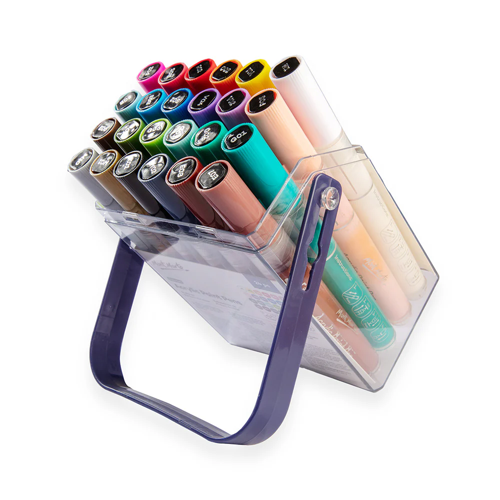 Acrylic Paint Pens in Case Broad Tip Signature 24pc - Image 4