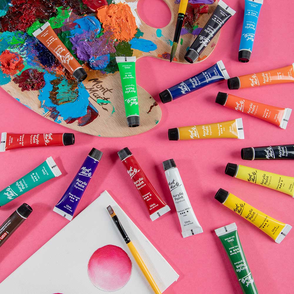 Acrylic Paints Signature 18pc x 12ml - Image 8