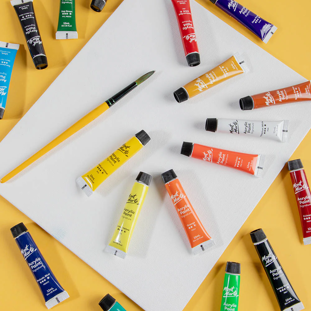Acrylic Paints Signature 18pc x 12ml - Image 9