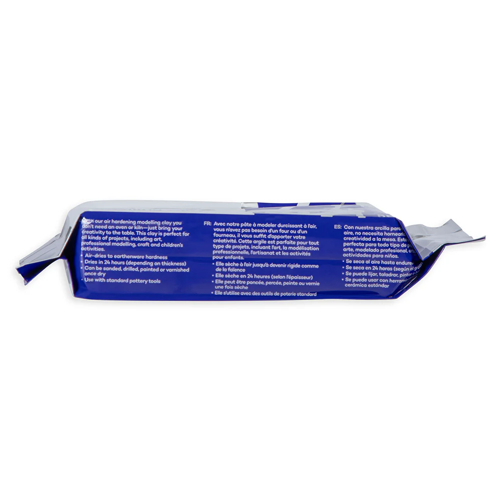 Air Hardening Modelling Clay Premium 500g - White - Image 4