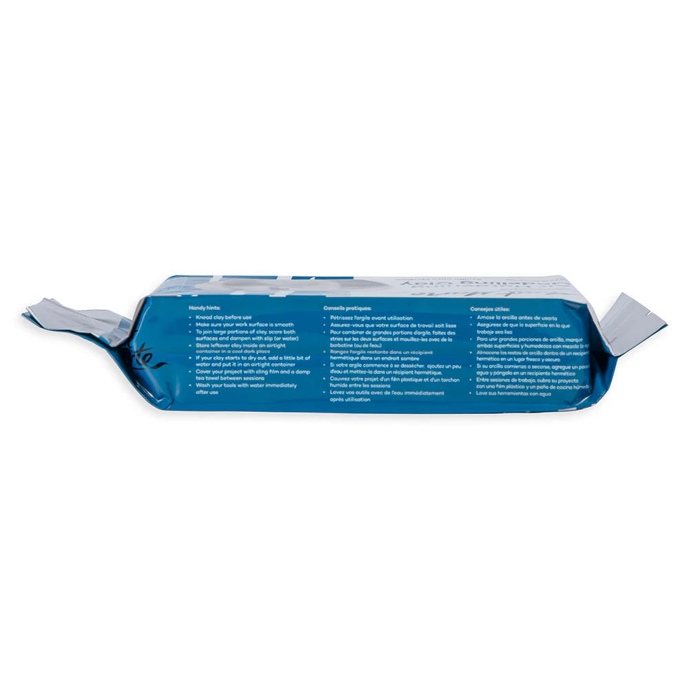 Air Hardening Modelling Clay Premium 500g - Grey - Image 3