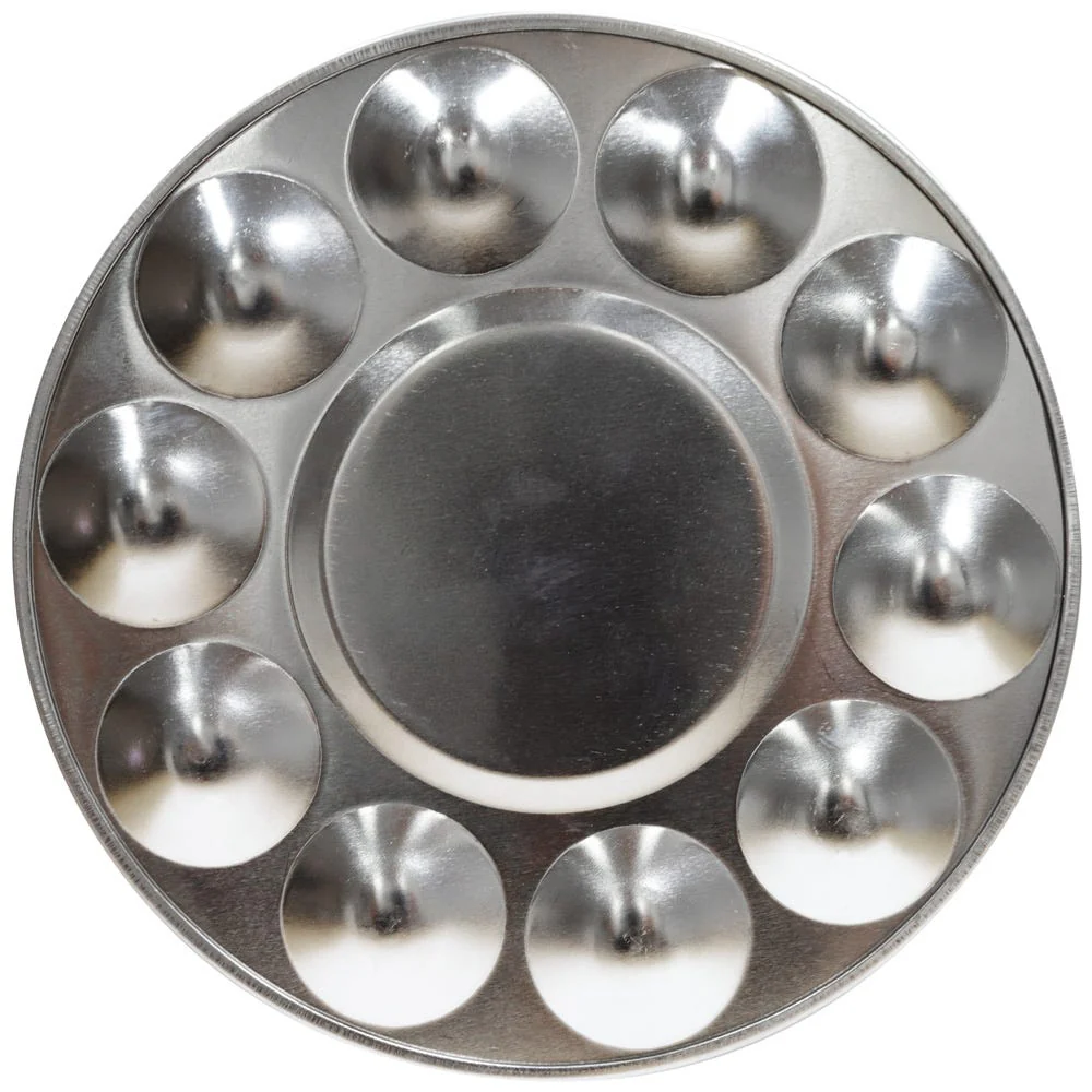 Aluminium Round Palette Signature 10 Well - Image 2