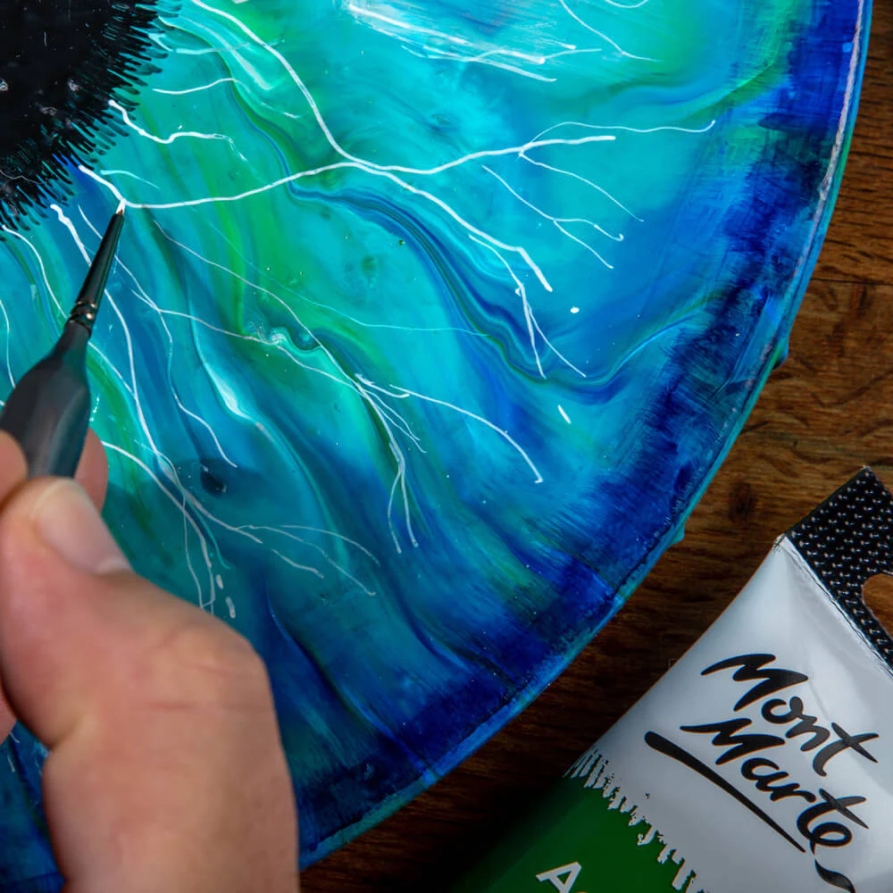 Artist Acrylic Brush Taklon Detailer 5/0 - Image 4