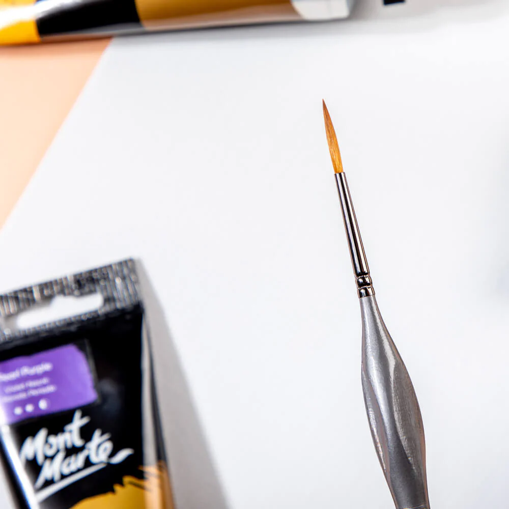 Artist Acrylic Brush Taklon Liner 1 - Image 2