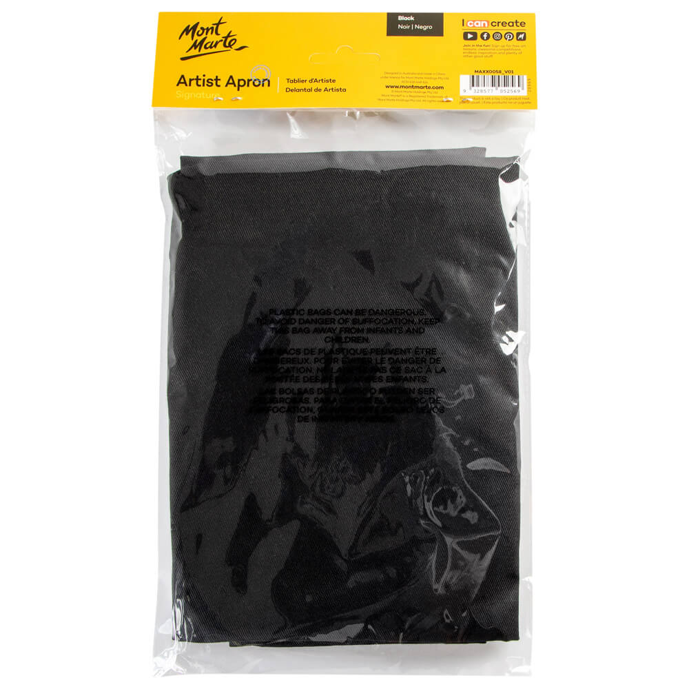 Artist Apron Black Signature - Image 3