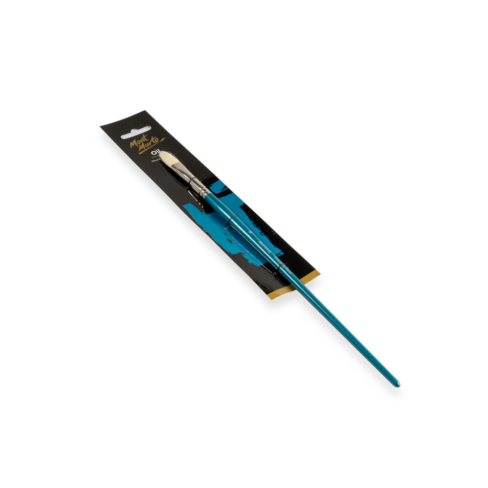 Artist Oil Brush Premium Chungking Filbert 10 - Image 3