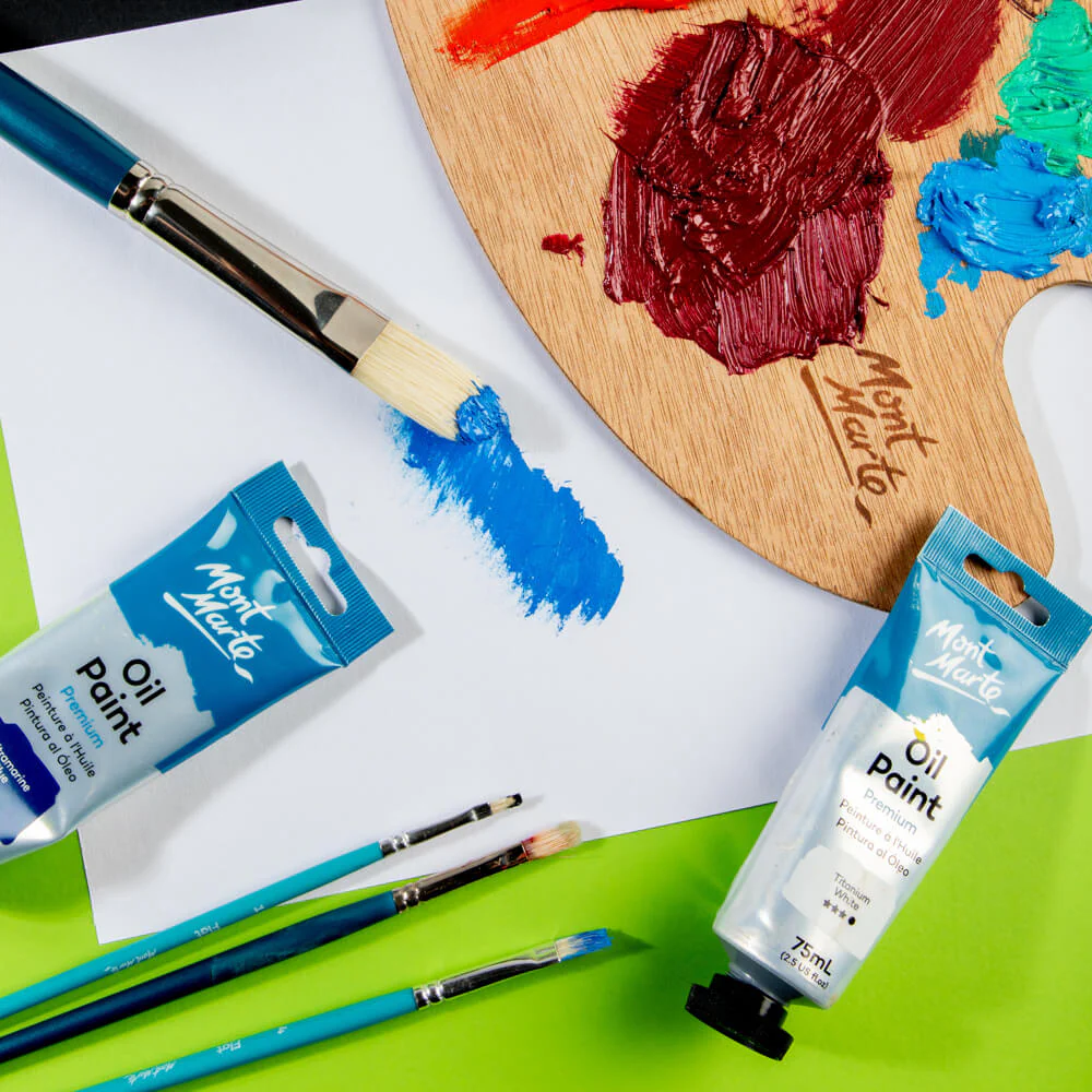 Artist Oil Brush Premium Chungking Filbert 24 - Image 6