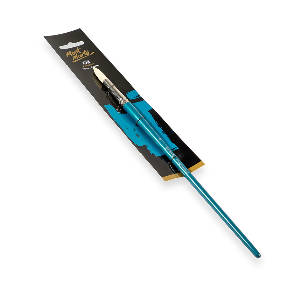 Artist Oil Brush Premium Chungking Round 10 - Image 3