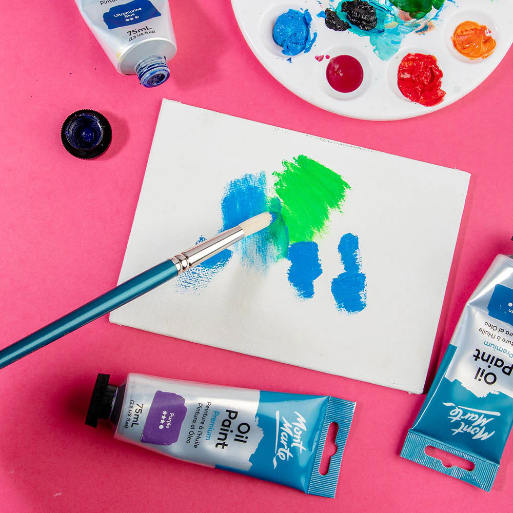 Artist Oil Brush Premium Chungking Round 10 - Image 7