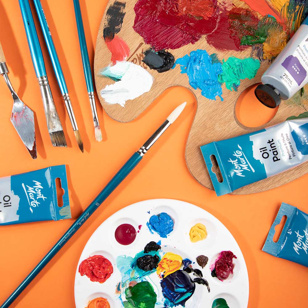 Artist Oil Brush Premium Chungking Round 10 - Image 9
