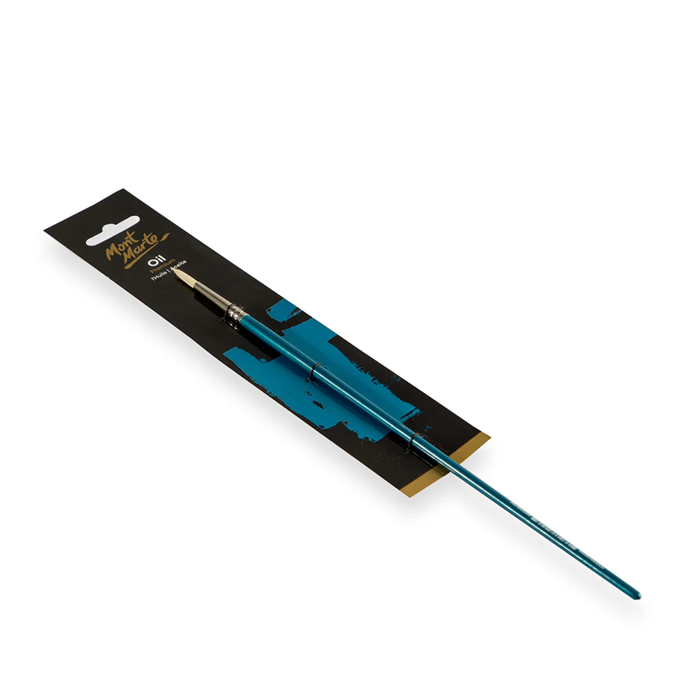 Artist Oil Brush Premium Chungking Round 2 - Image 3