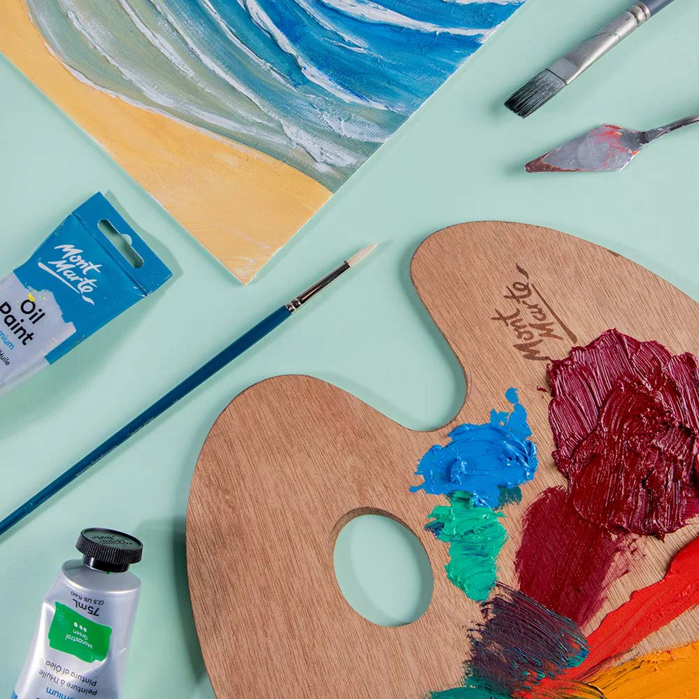 Artist Oil Brush Premium Chungking Round 2 - Image 8