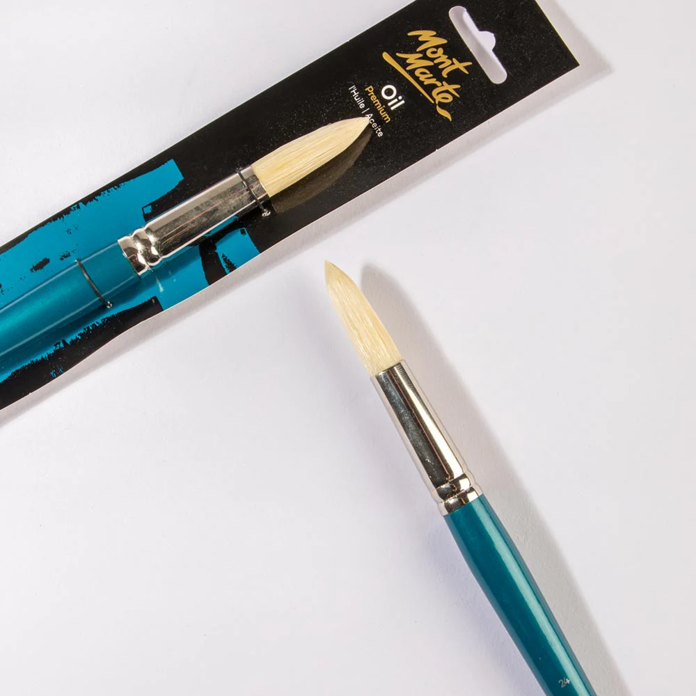 Artist Oil Brush Premium Chungking Round 24 - Image 2
