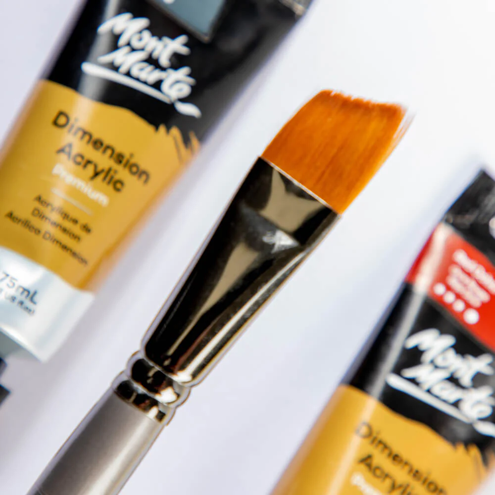 Artist Brush Premium Taklon Angle 24 - Image 2