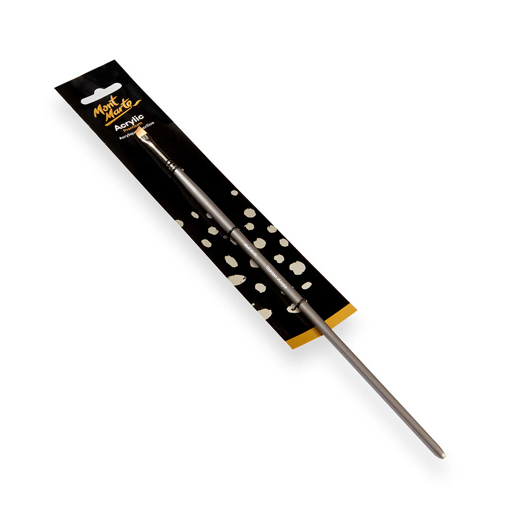 Artist Brush Premium Taklon Angle 6 - Image 2