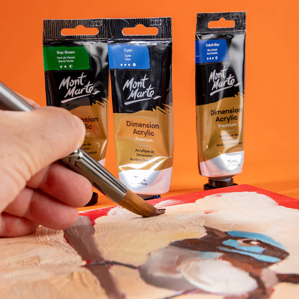 Artist Brush Premium Taklon Round 24 - Image 5