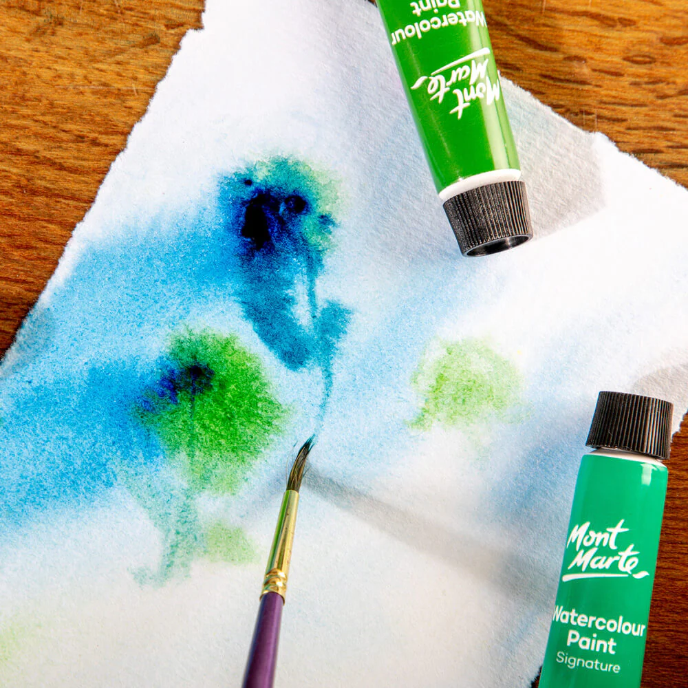 Artist Watercolour Brush Premium Sable Round 2 - Image 5
