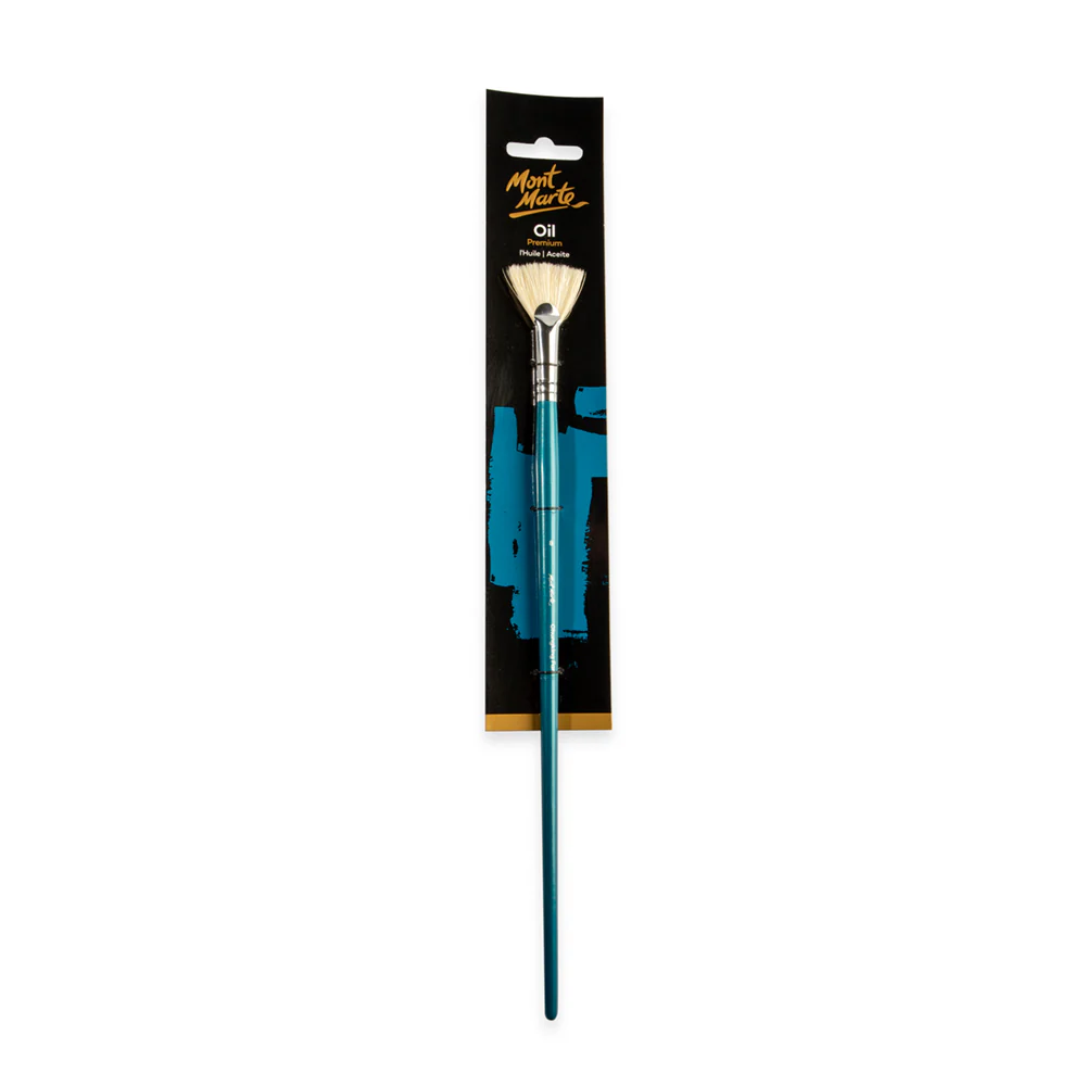 Artist Oil Brush Premium Chungking Fan 8
