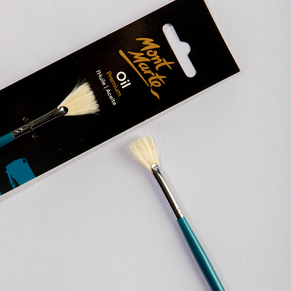 Artist Oil Brush Premium Chungking Fan Narrow 0 - Image 2