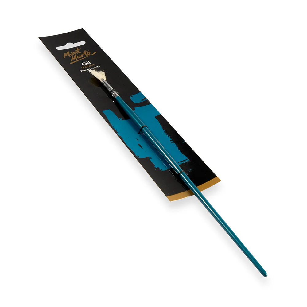 Artist Oil Brush Premium Chungking Fan Narrow 0 - Image 3