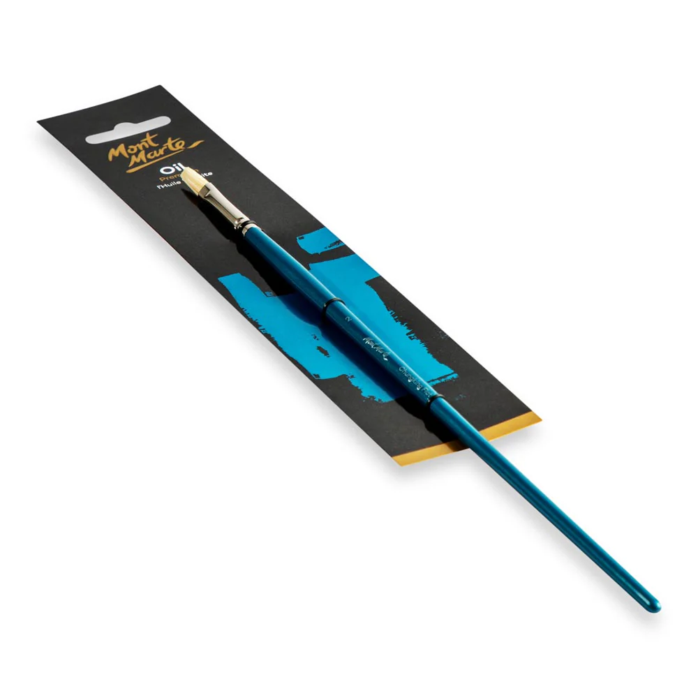 Artist Oil Brush Premium Chungking Flat 2 - Image 3
