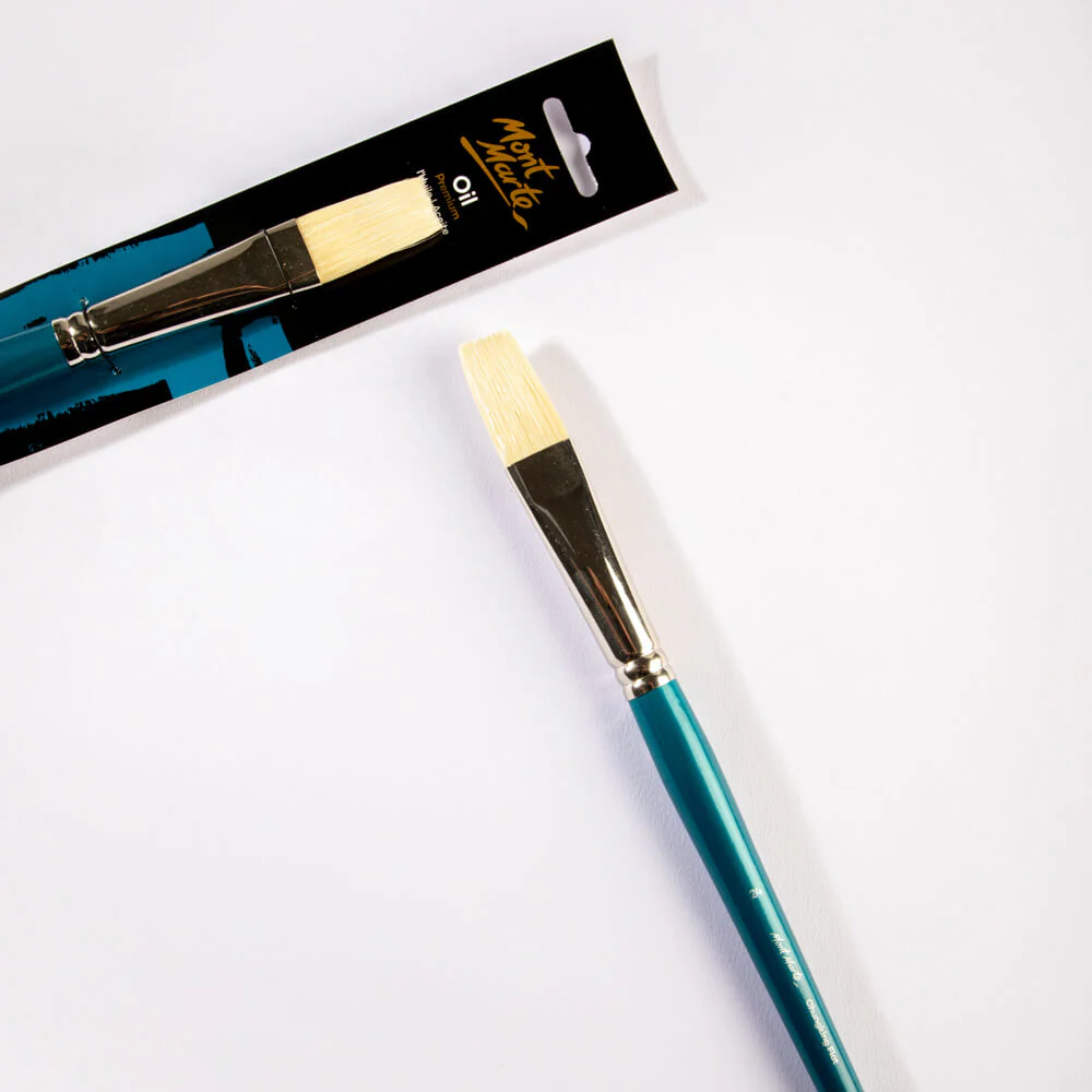 Artist Oil Brush Premium Chungking Flat 24 - Image 3