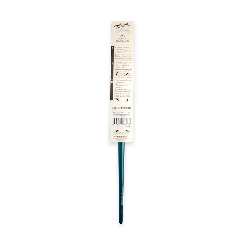 Artist Oil Brush Premium Chungking Flat 24 - Image 5