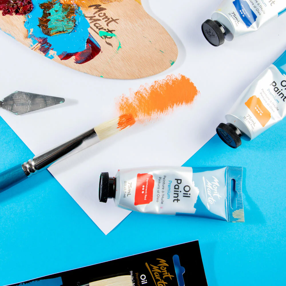 Artist Oil Brush Premium Chungking Flat 24 - Image 6