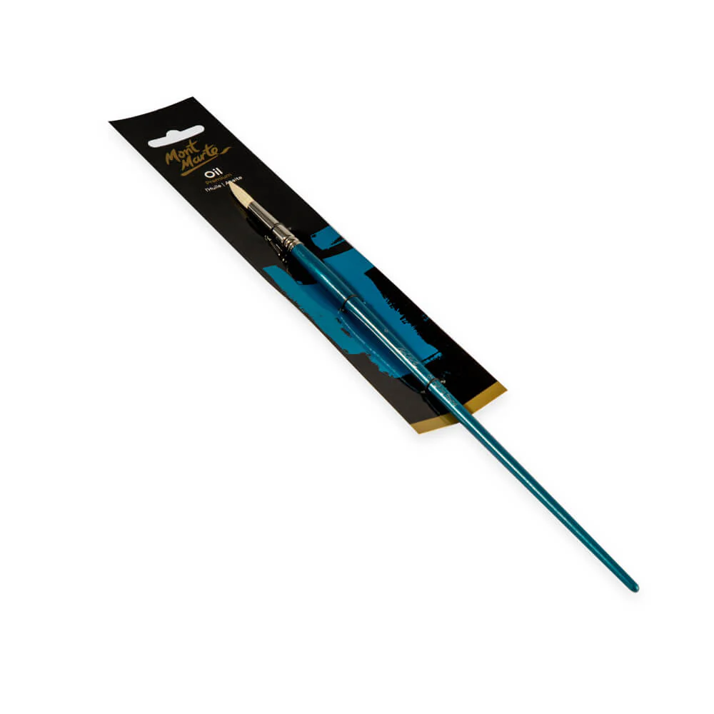 Artist Oil Brush Premium Chungking Round 6 - Image 3