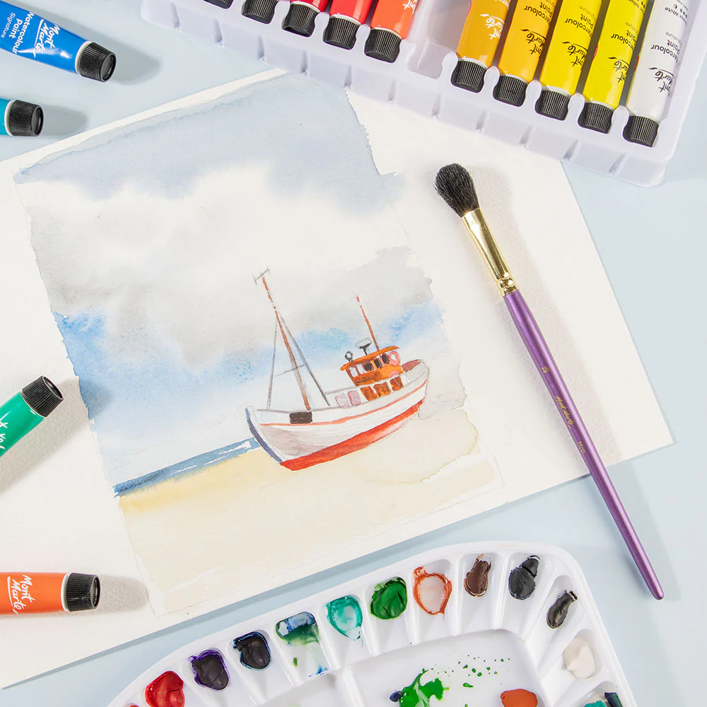Artist Watercolour Brush Premium Mop 16 - Image 8