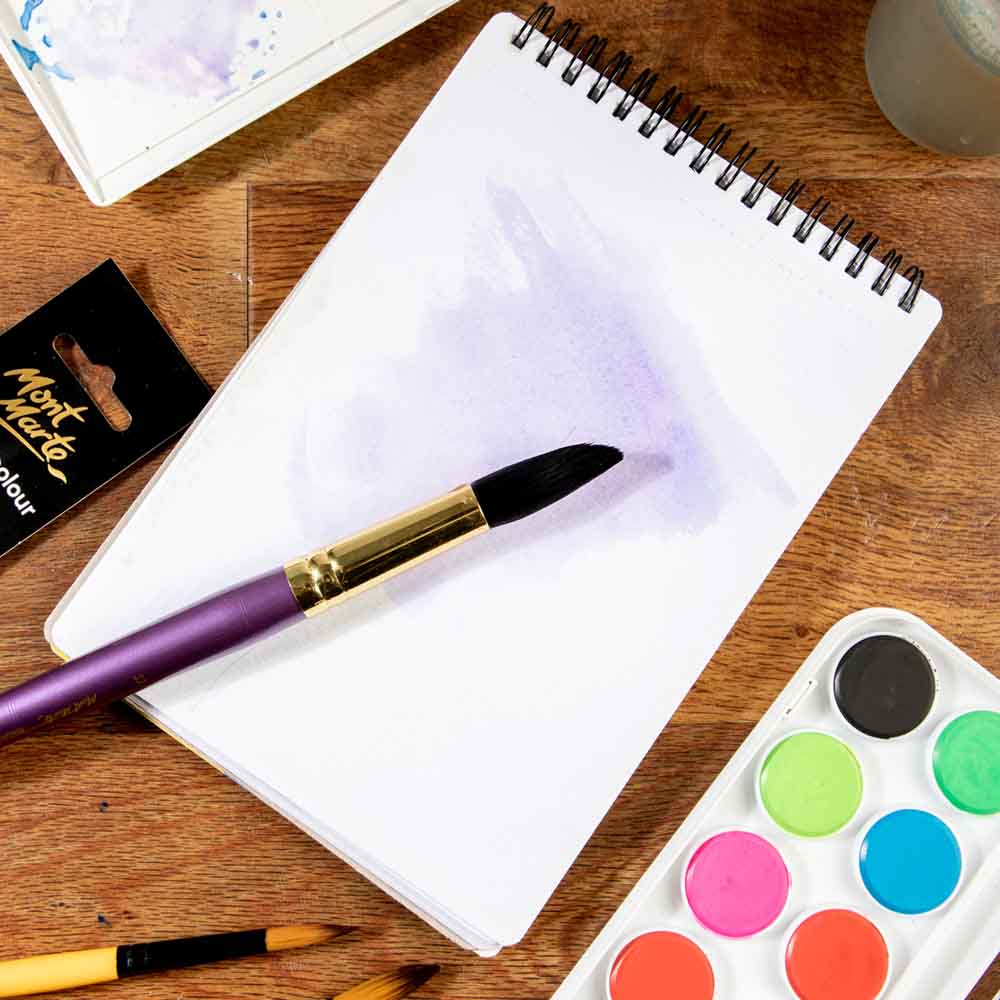 Artist Watercolour Brush Premium Round 12 - Image 6