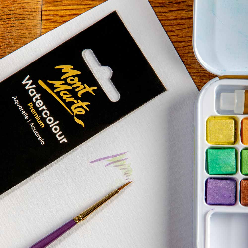 Artist Watercolour Brush Premium Sable Round 0 - Image 6