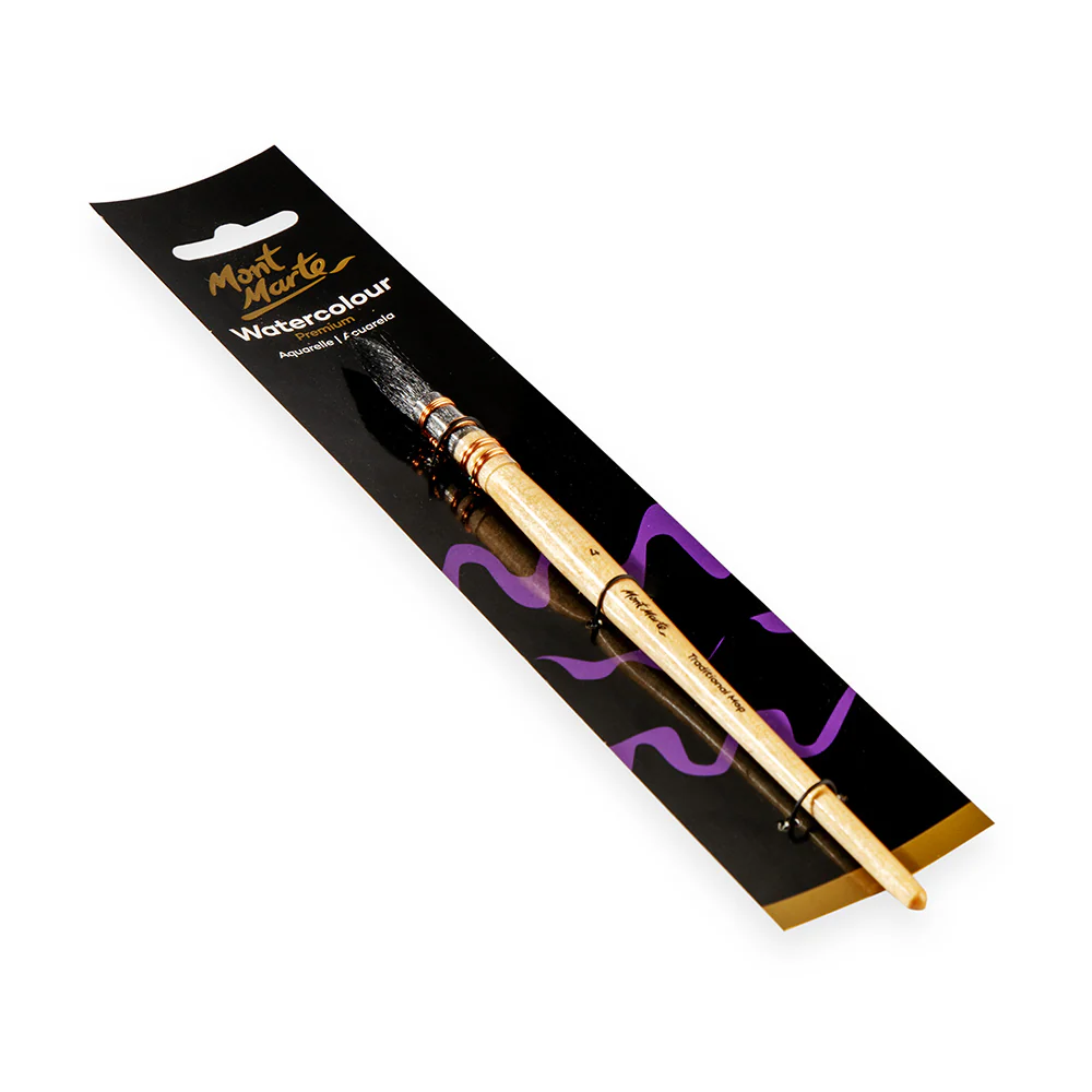 Artist Watercolour Brush Premium Traditional Mop 4 - Image 3