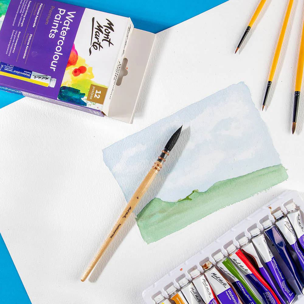 Artist Watercolour Brush Premium Traditional Mop 4 - Image 7