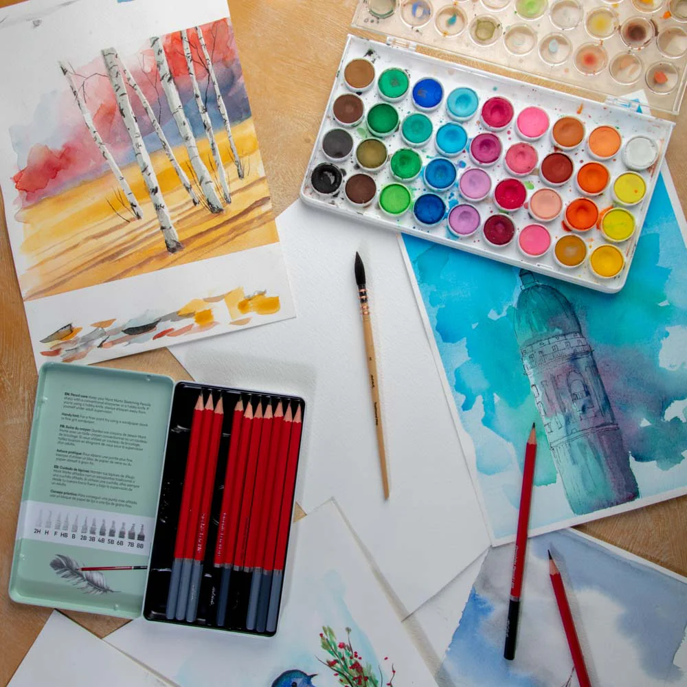 Artist Watercolour Traditional Premium Mop 2 - Image 7