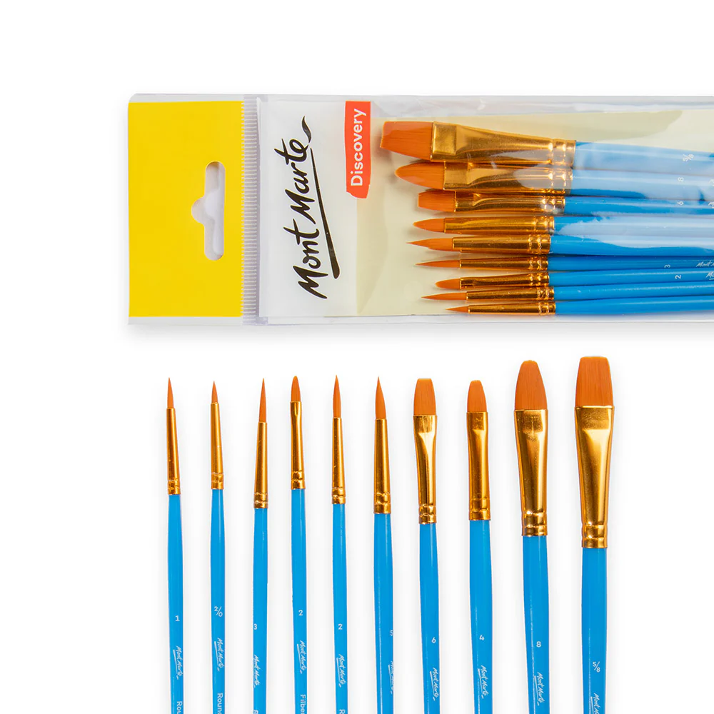 Assorted Brush Set Discovery 10pc - Image 2