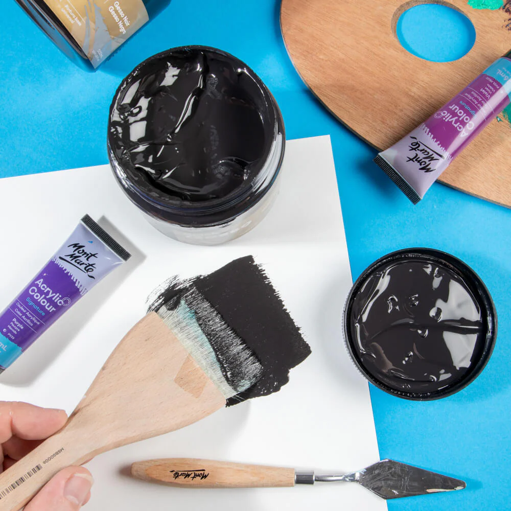 Black Gesso 500ml - Image 7