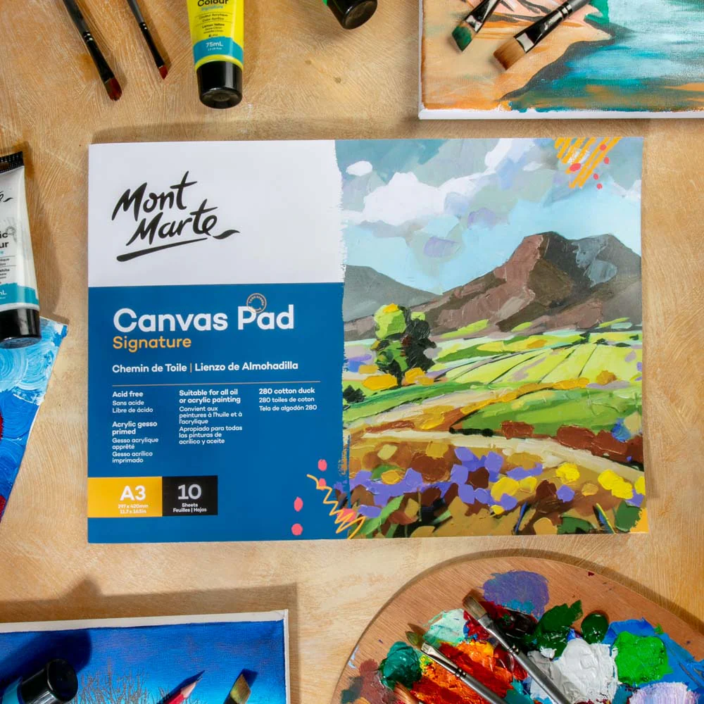 Canvas Pad Signature 10 Sheet A3 (11.7 x 16.5in) - Image 9
