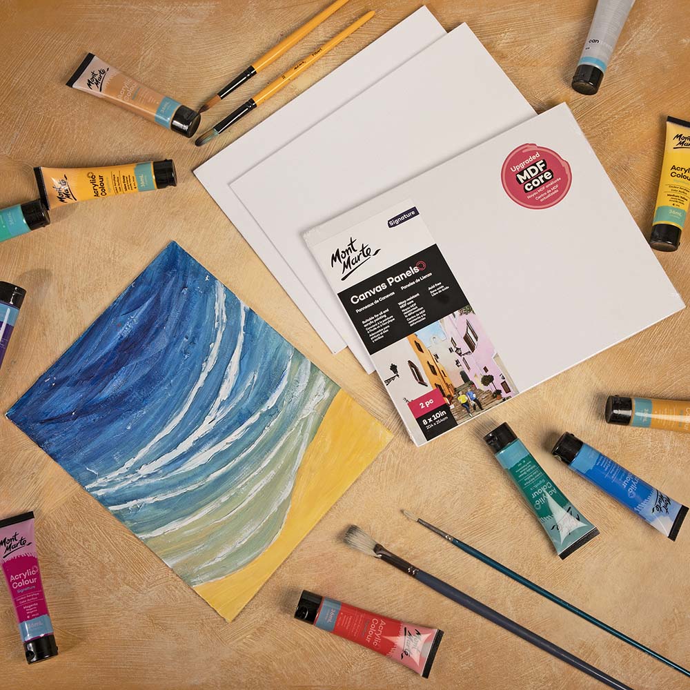 Canvas Panels Signature 2pc 20.4 x 25.4cm (8 x 10in) - Image 7